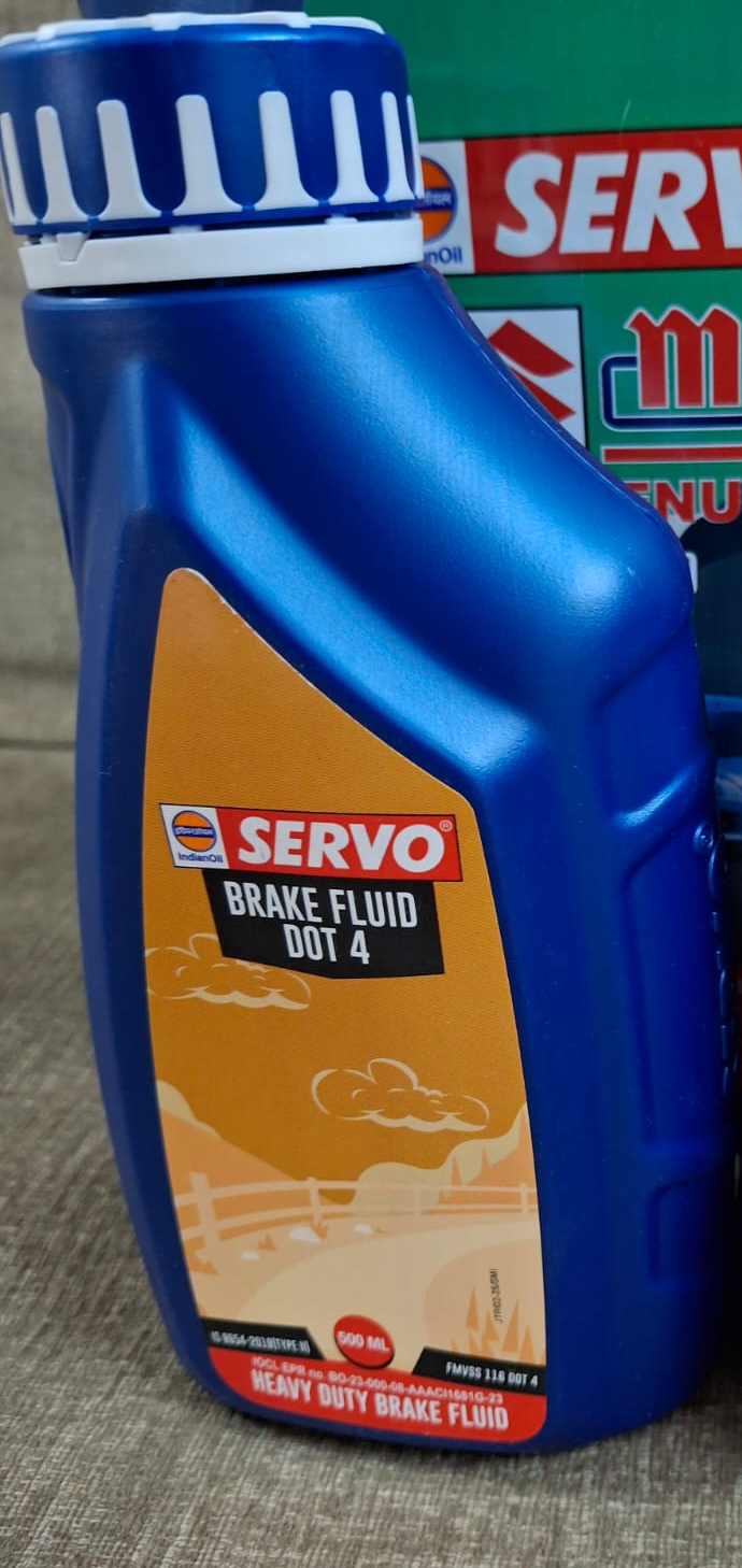Servo DOT 4 Brake Fluid (500 ml)